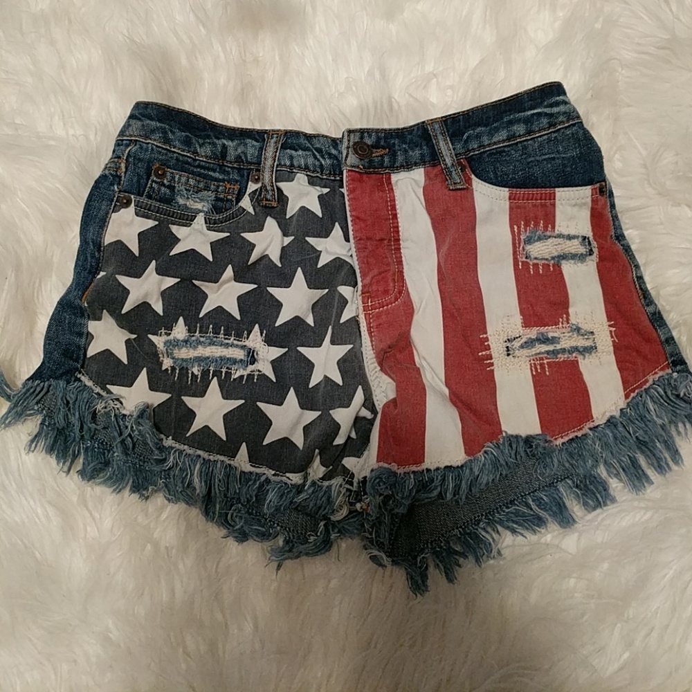 American Flag shorts
